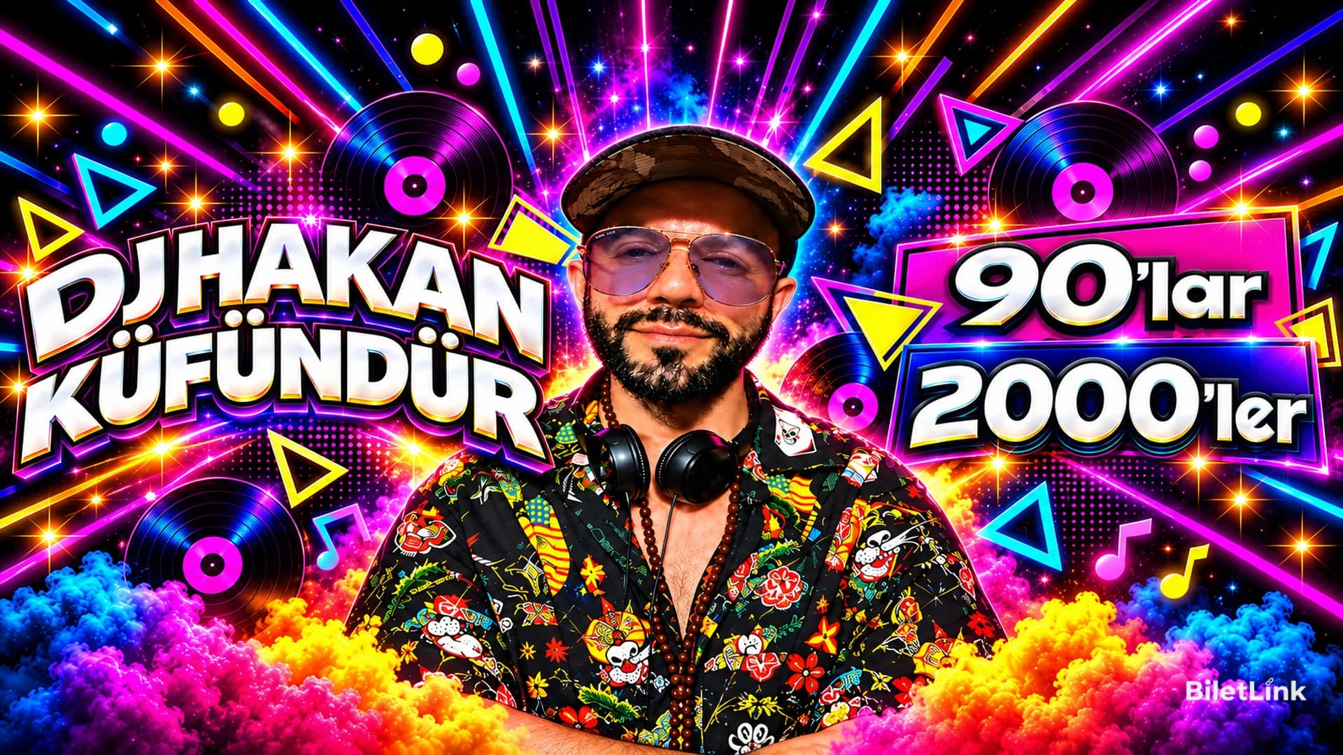 DJ Hakan Küfündür'le 90'lar 2000'ler Türkçe Pop Parti