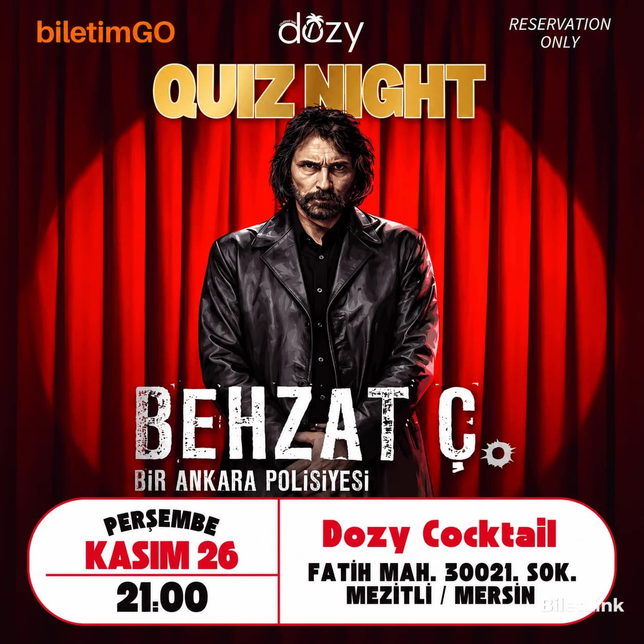 Dozy Cocktail Behzat Ç. Quiz Night