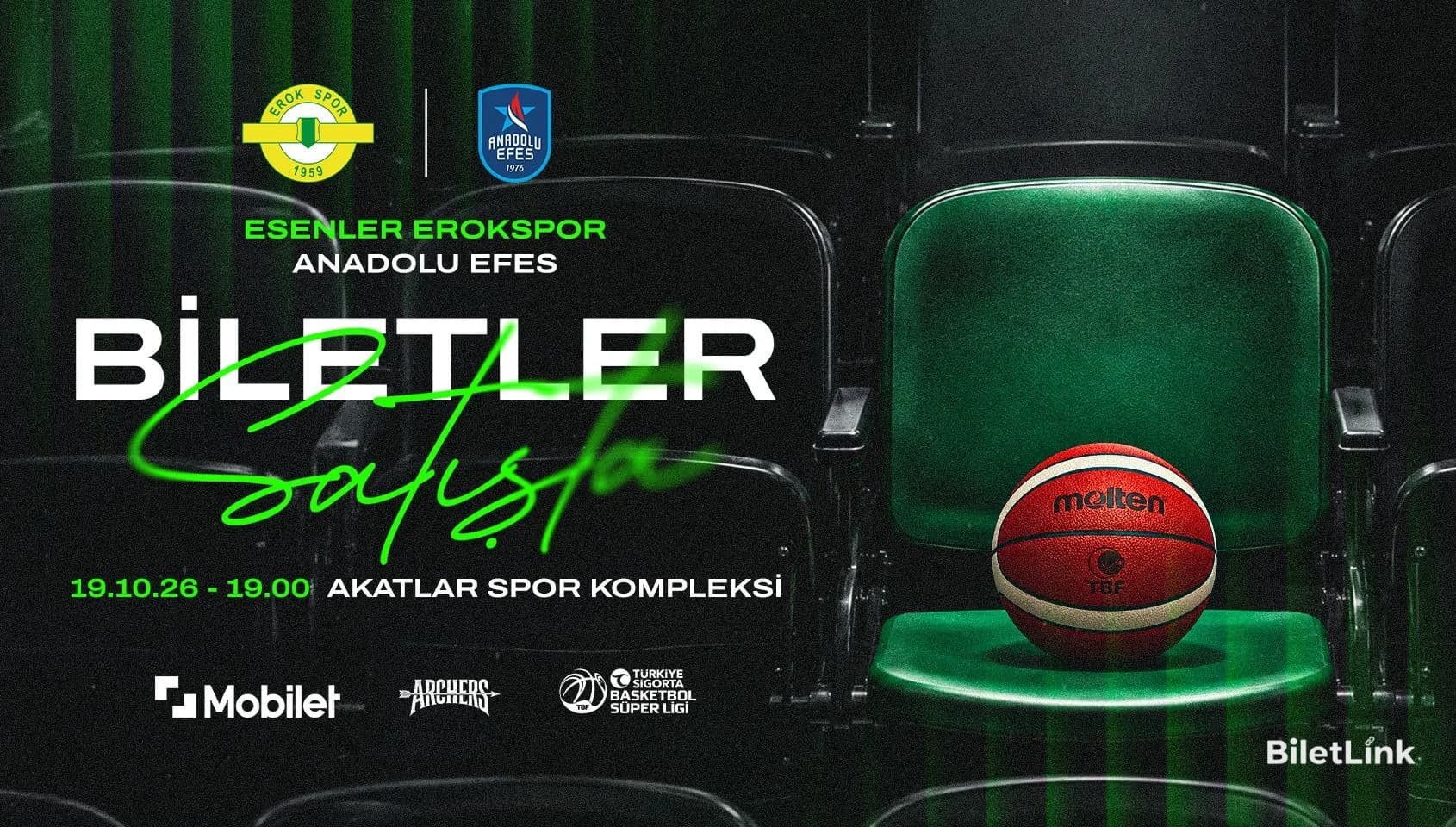 Esenler Erokspor - Anadolu Efes