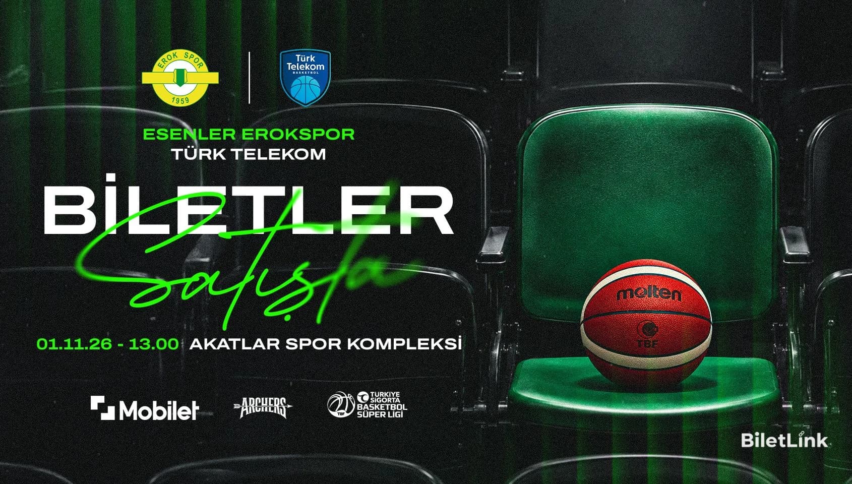 Esenler Erokspor - Türk Telekom