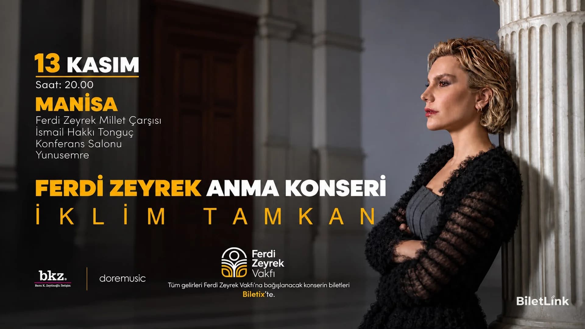 Ferdi Zeyrek Anma Konseri - İklim Tamkan Piyano Resitali