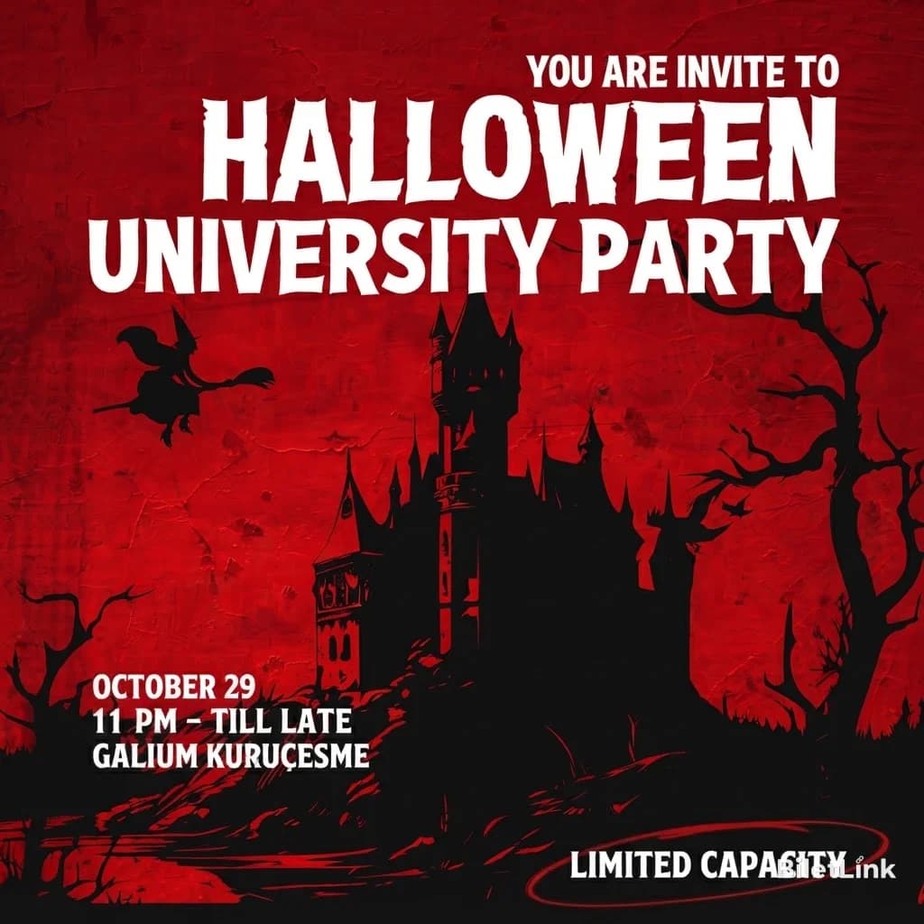 GALIUM HALLOWEEN TURKISH NIGHT PARTY