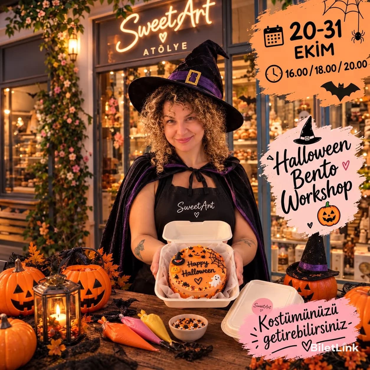 HALLOWEEN BENTO PASTA ATÖLYESİ