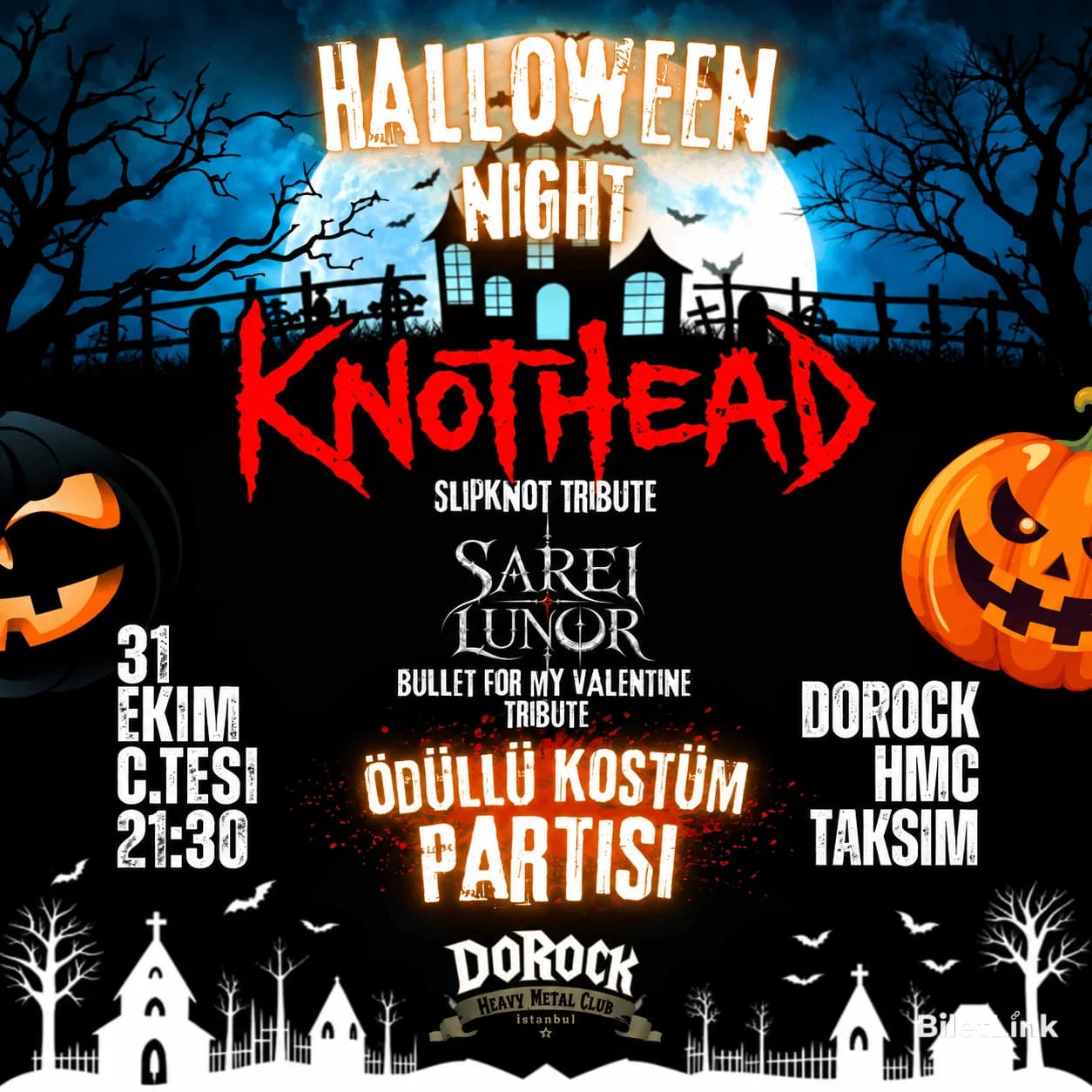 Halloween Night - KNOTHEAD ''Slipknot Tribute'' SAREI LUNOR '' BFMV Tribute''