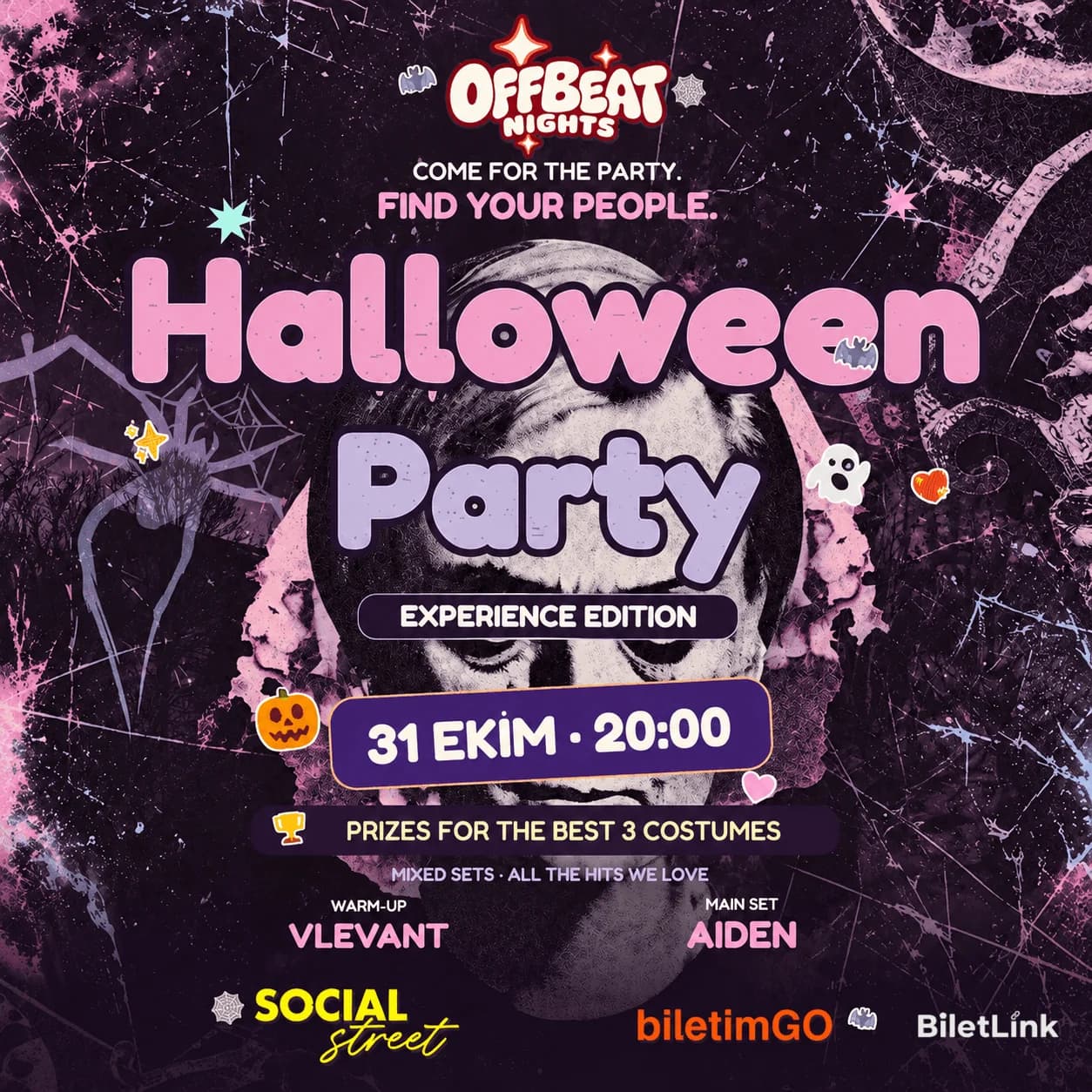 Halloween Party at Social Street