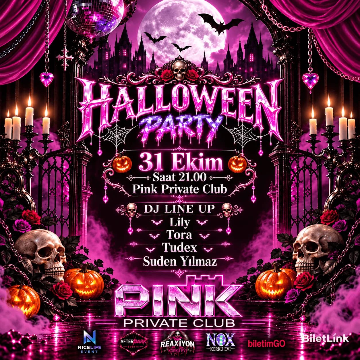Halloween Party - Pink Private Club