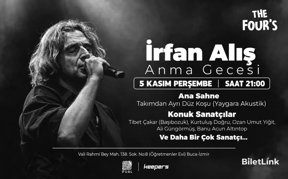 İrfan Alış Anma Gecesi