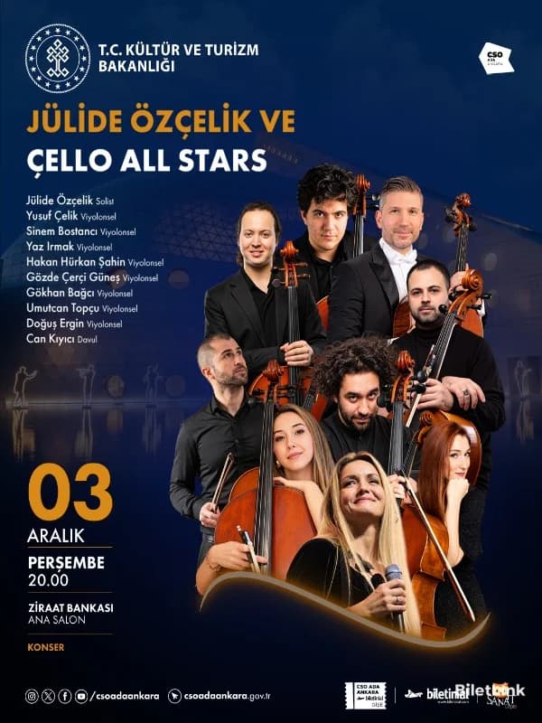 Jülide Özçelik & Çello All Stars