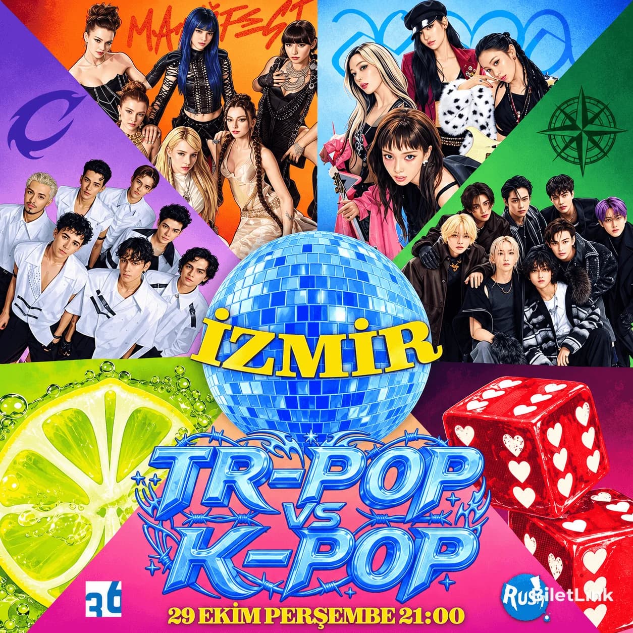 K POP vs TR POP İZMİR PARTY
