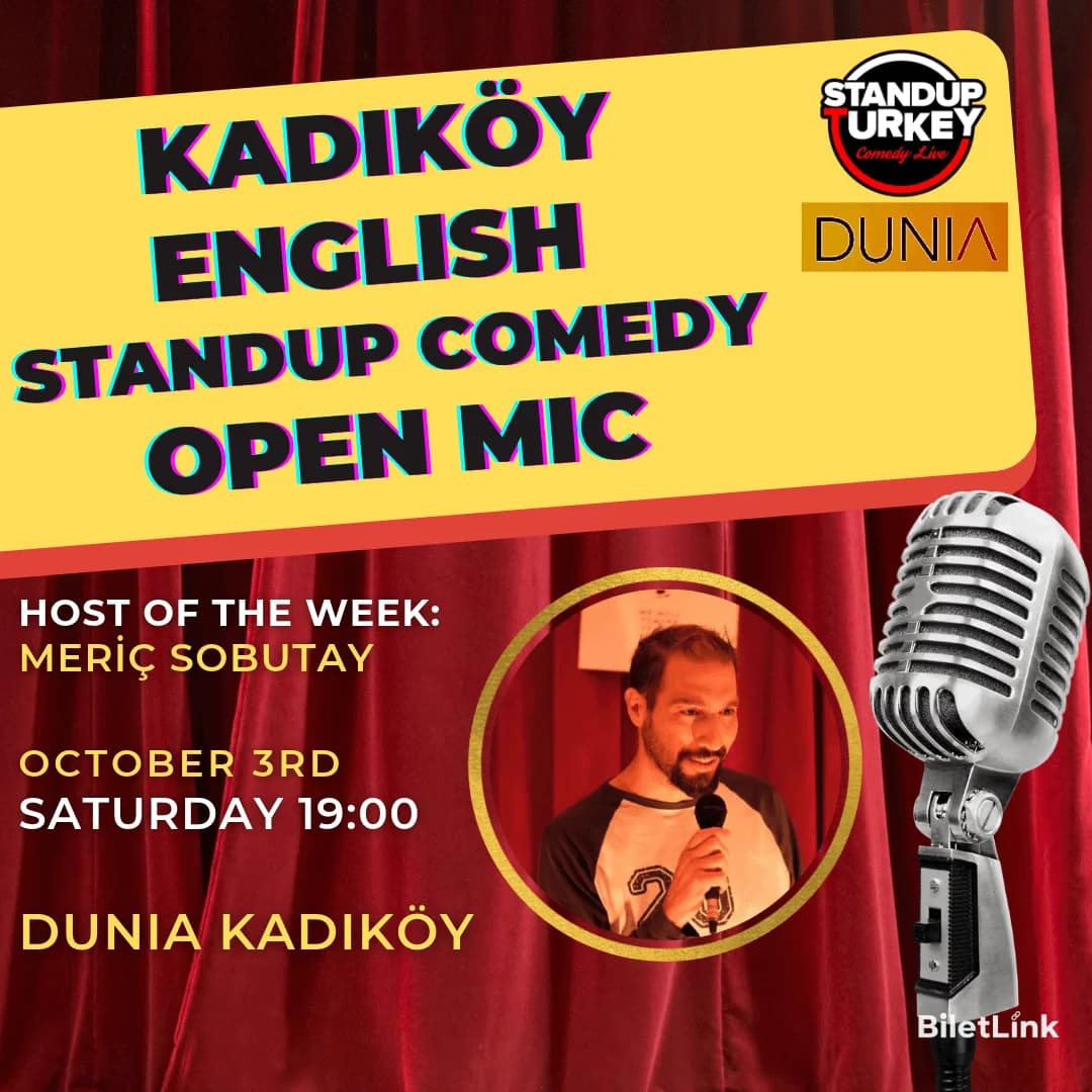 Kadıköy English Stand-up Comedy Open Mic