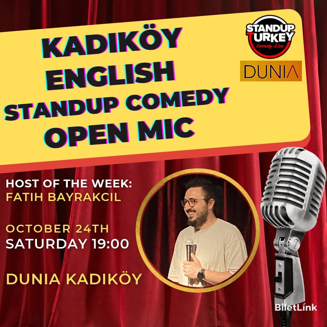 Kadıköy English Stand-up Comedy Open Mic
