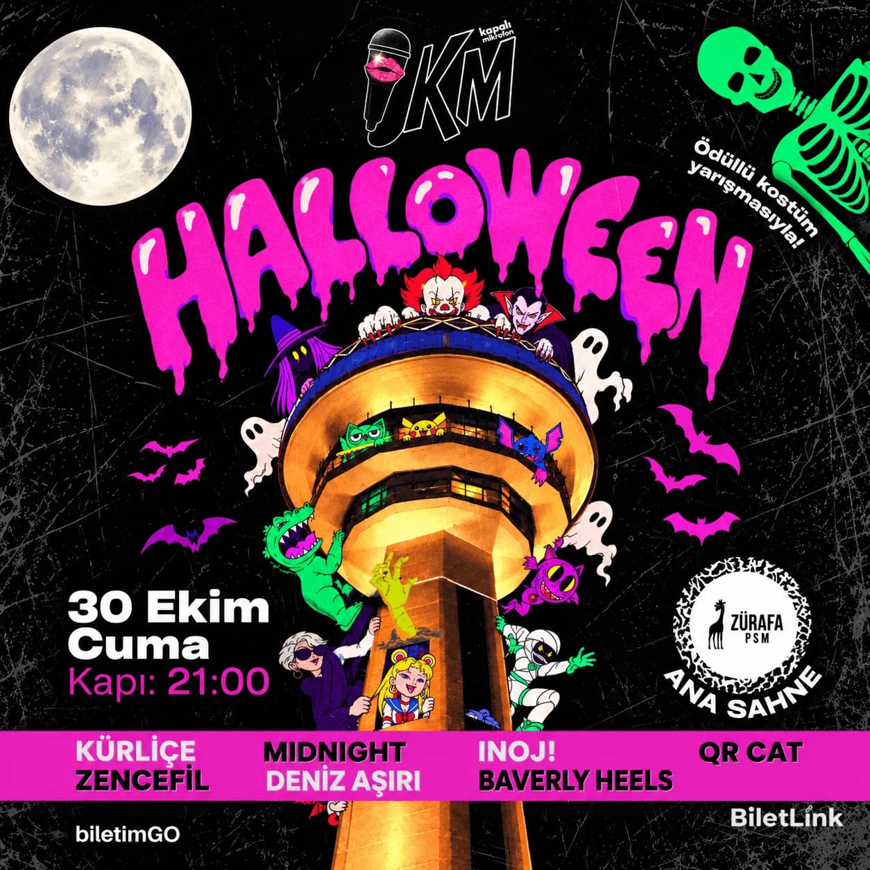 Kapalı Mikrofon - Halloween Party!