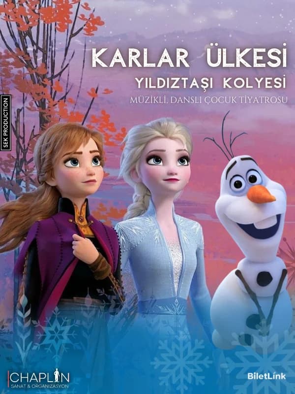 Karlar Ülkesi Yıldıztaşı Kolyesi