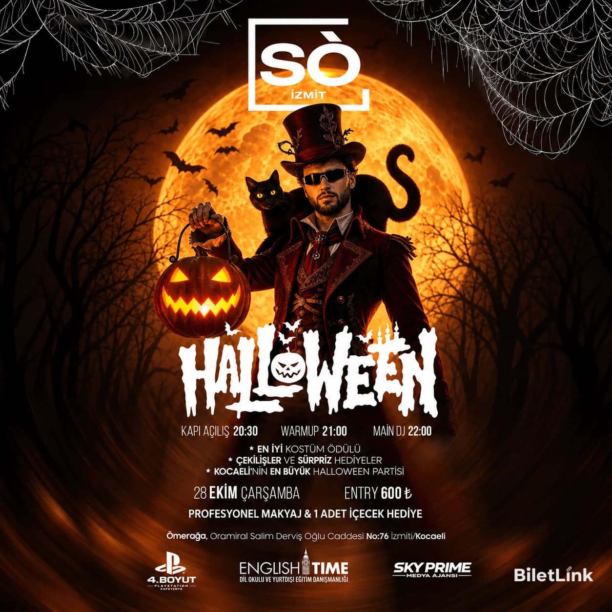 Kocaeli’nin En Büyük Halloween Partisi