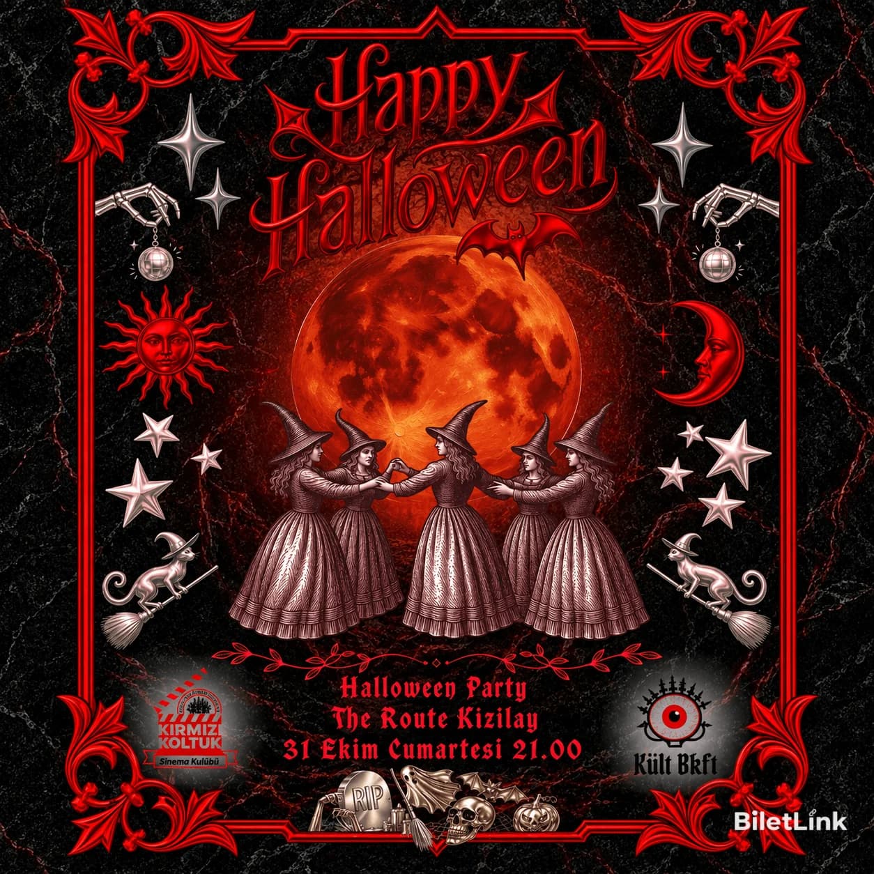 KÜLT & Kırmızı Koltuk Halloween Party