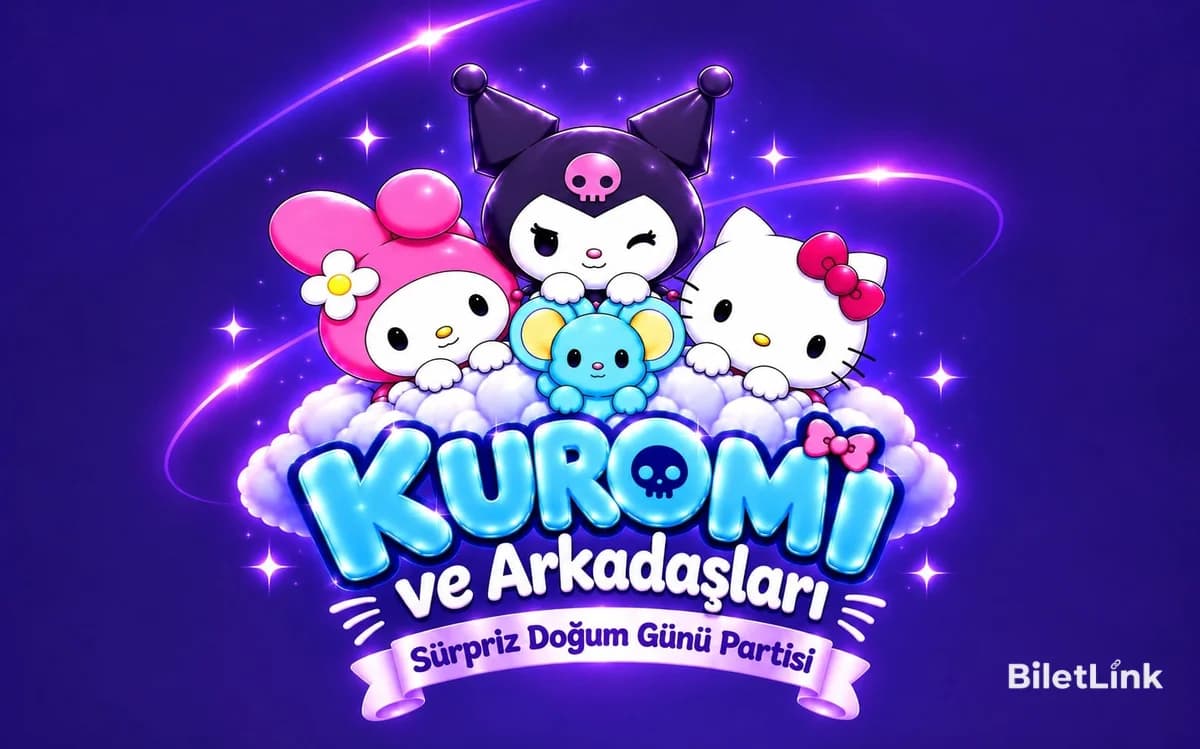 Kuromi ve Arkadaşları Sürpriz Doğum Günü Partisi