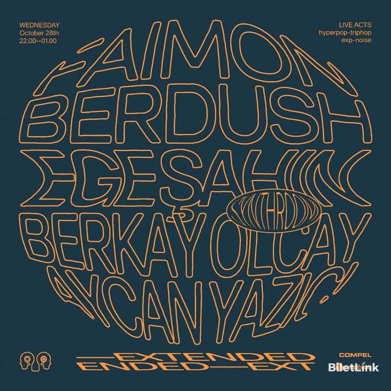 Live Acts at SYNTHROOM with Faimon, Berdush, Ege Şahin, Berkay Olcay Aycan Yazıcı