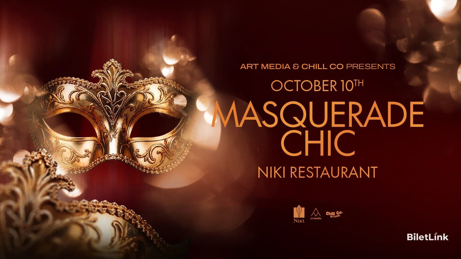 Masquerade Chic | Niki Restaurant Ankara