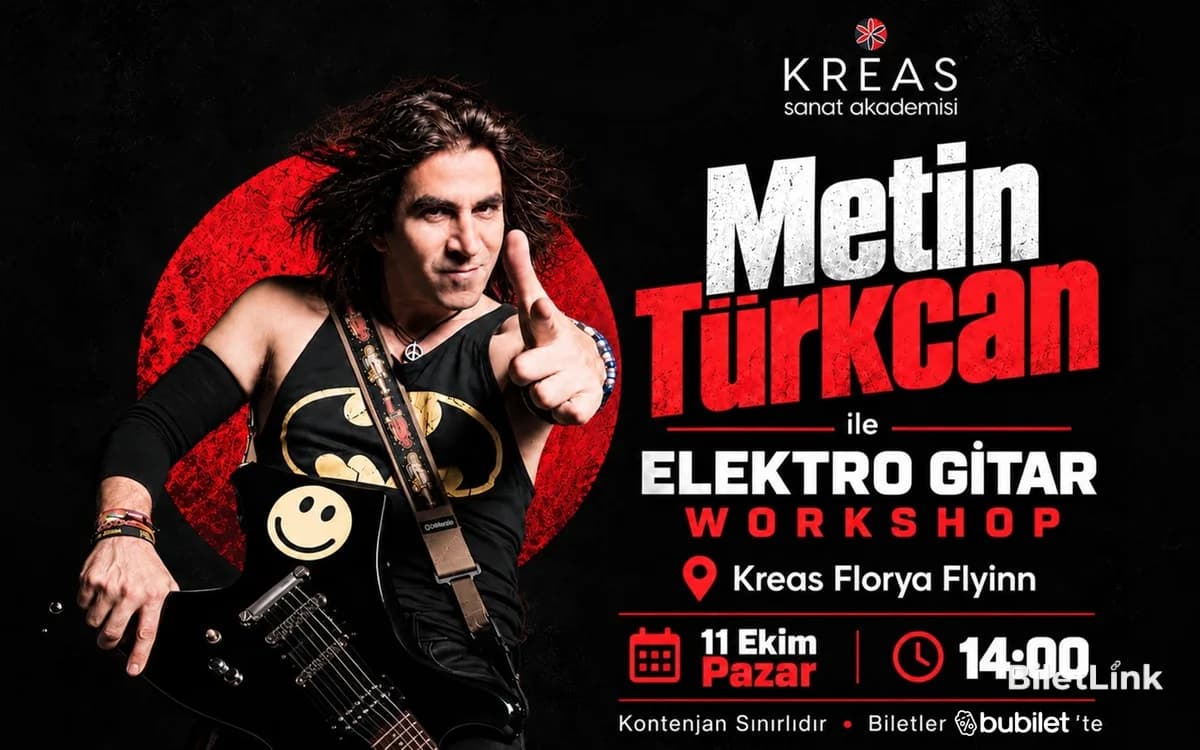 Metin Türkcan ile Elektro Gitar Workshop