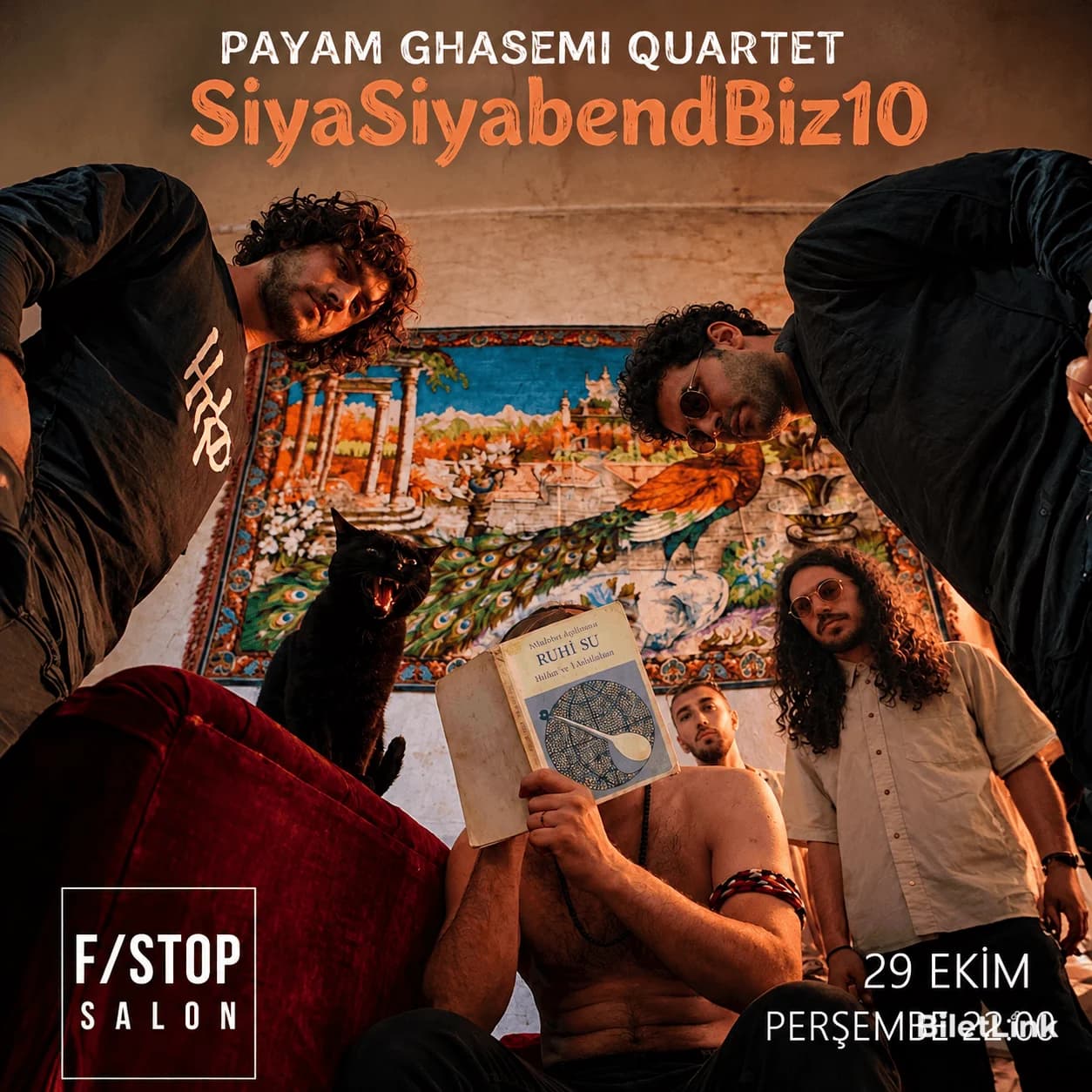 Payam Ghasemi Quartet: SiyaSiyabendBiz10 - Eskişehir