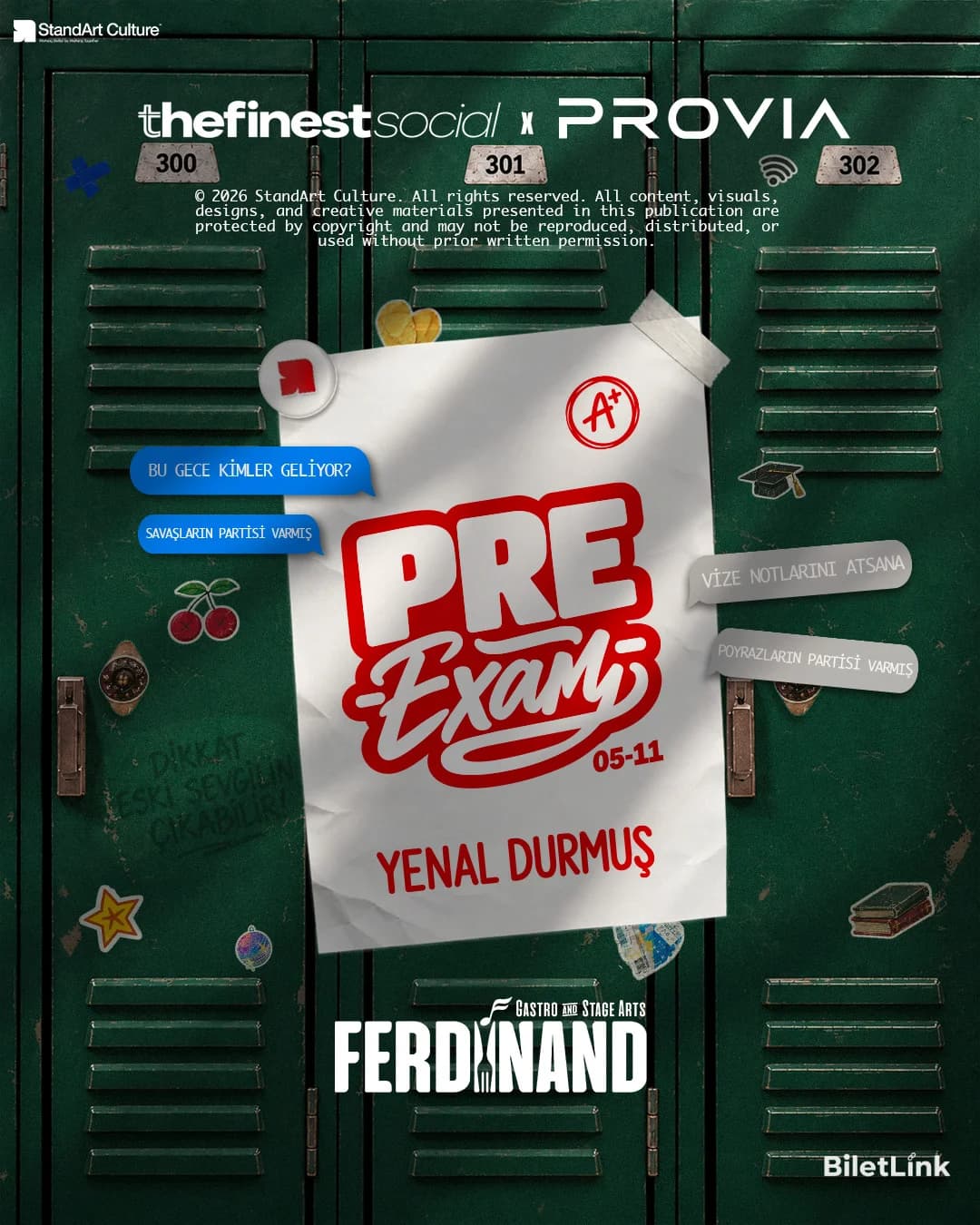 PRE EXAM - UNIVESITY PARTY