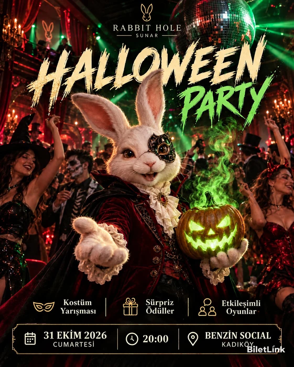Rabbit Hole Halloween Partisi