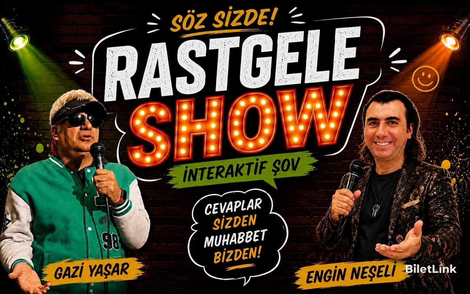 Rastgele Show | İnteraktif Komedi Şovu