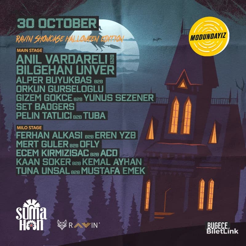 RAVIN SHOWCASE HALLOWEEN EDITION AT SUMA HAN