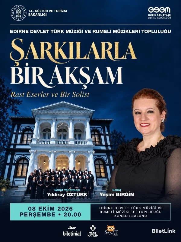 Şarkılarla Bir Akşam - Rast Eserler ve Bir Solist