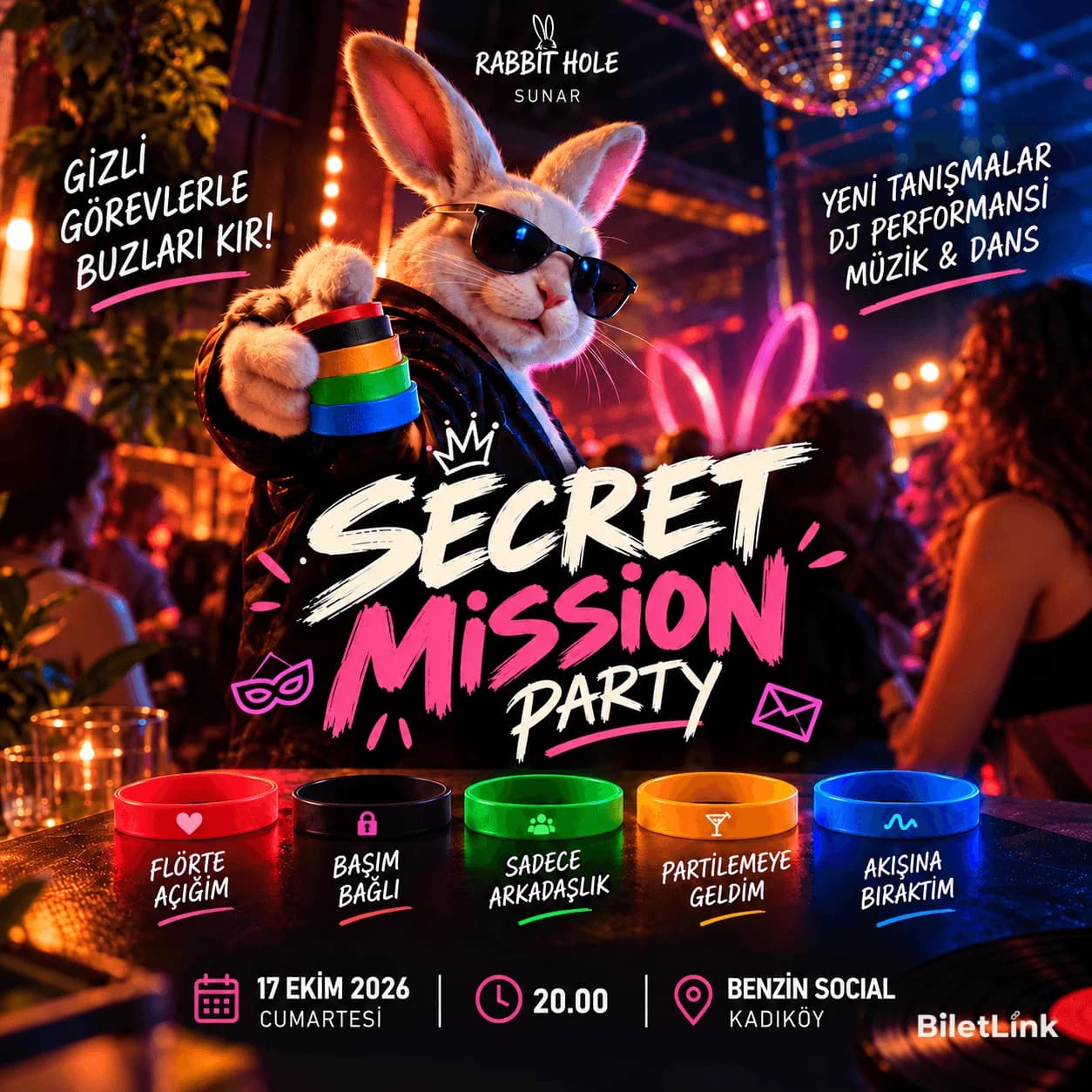 Secret Mission & Color Code Party