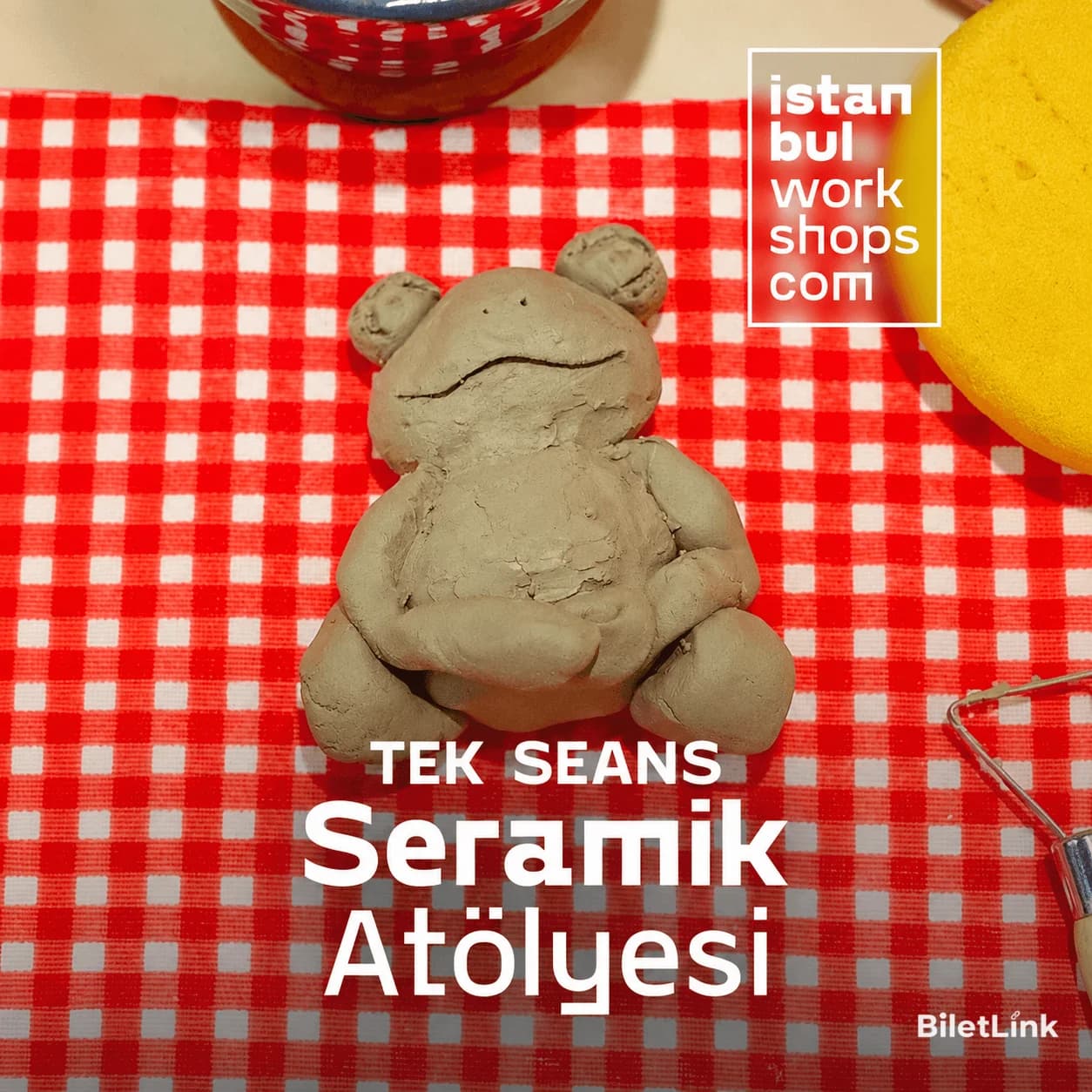 Seramik Atölyesi - Ekim Aylık-Tek Seans Etkinlikleri