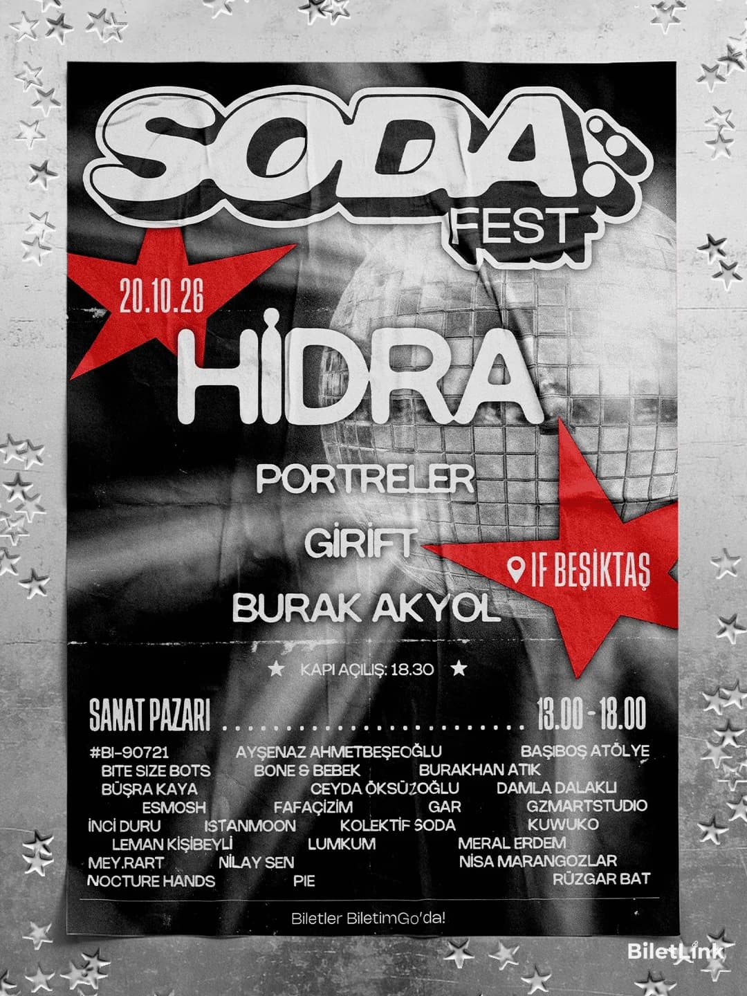 SODA FEST HİDRA KONSERİ W/PORTRELER, GİRİFT, BURAK AKYOL