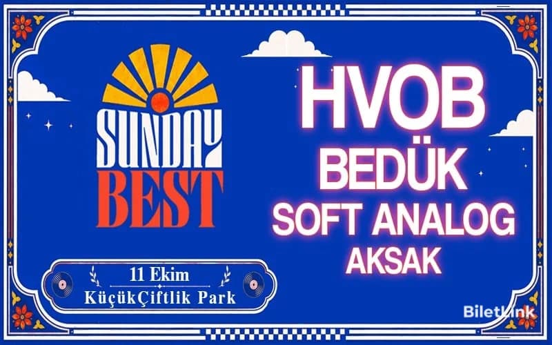Sunday Best: Hvob - Bedük -Soft Analog