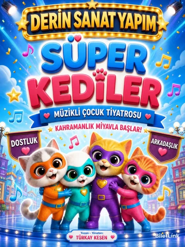 Süper Kediler Tiyatro Oyunu