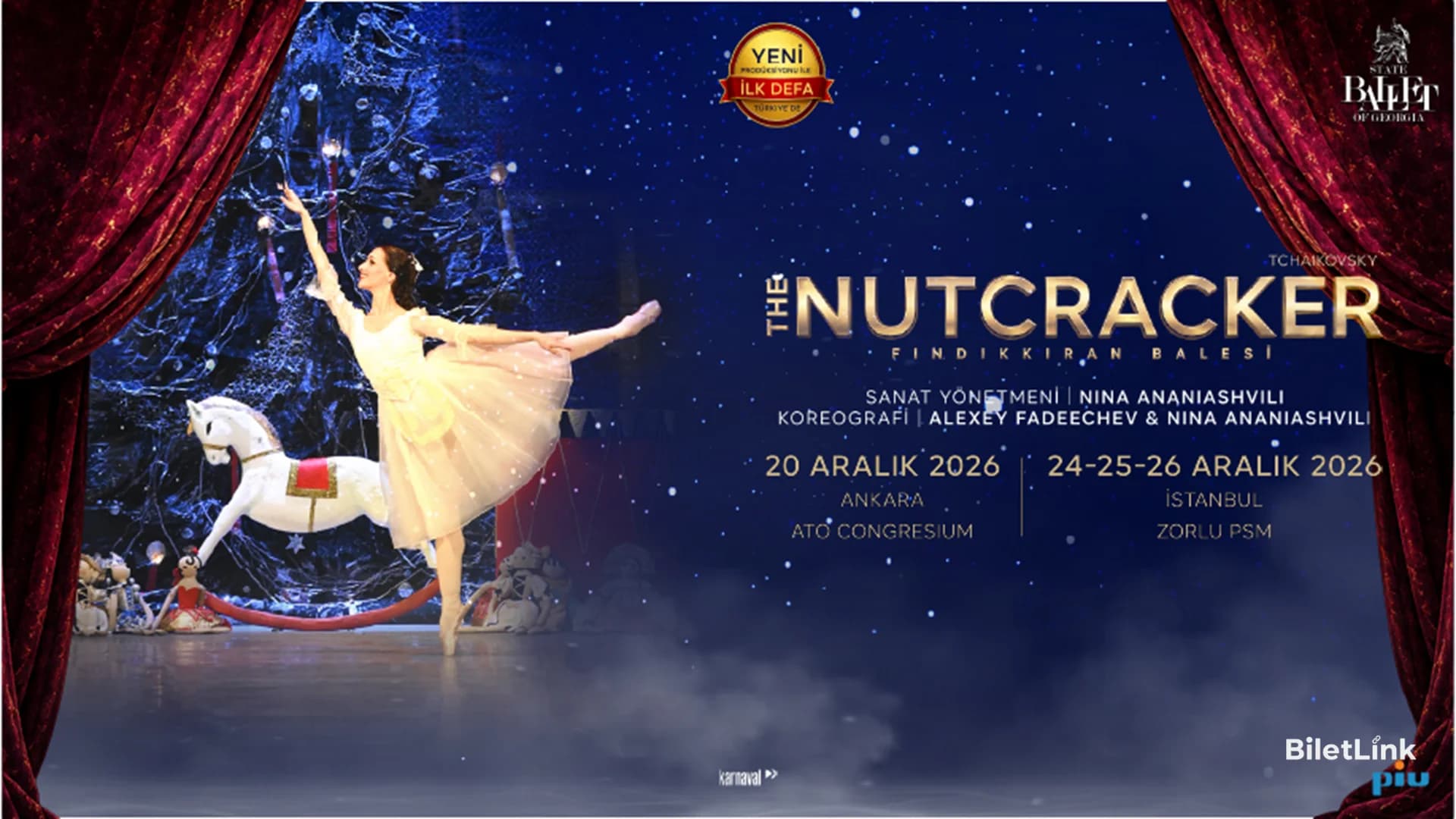 The Nutcracker (Fındıkkıran Balesi) - State Ballet of Georgia