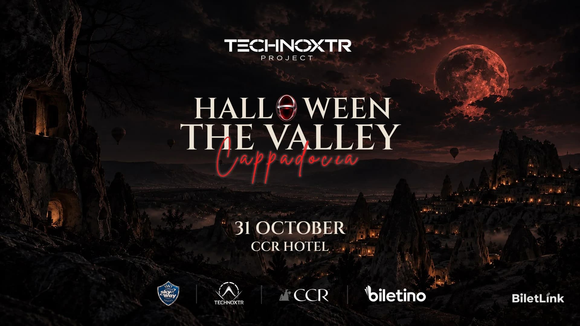 THE VALLEY HALLOWEEN II CAPPADOCIA X TECHNOXTR PROJECT