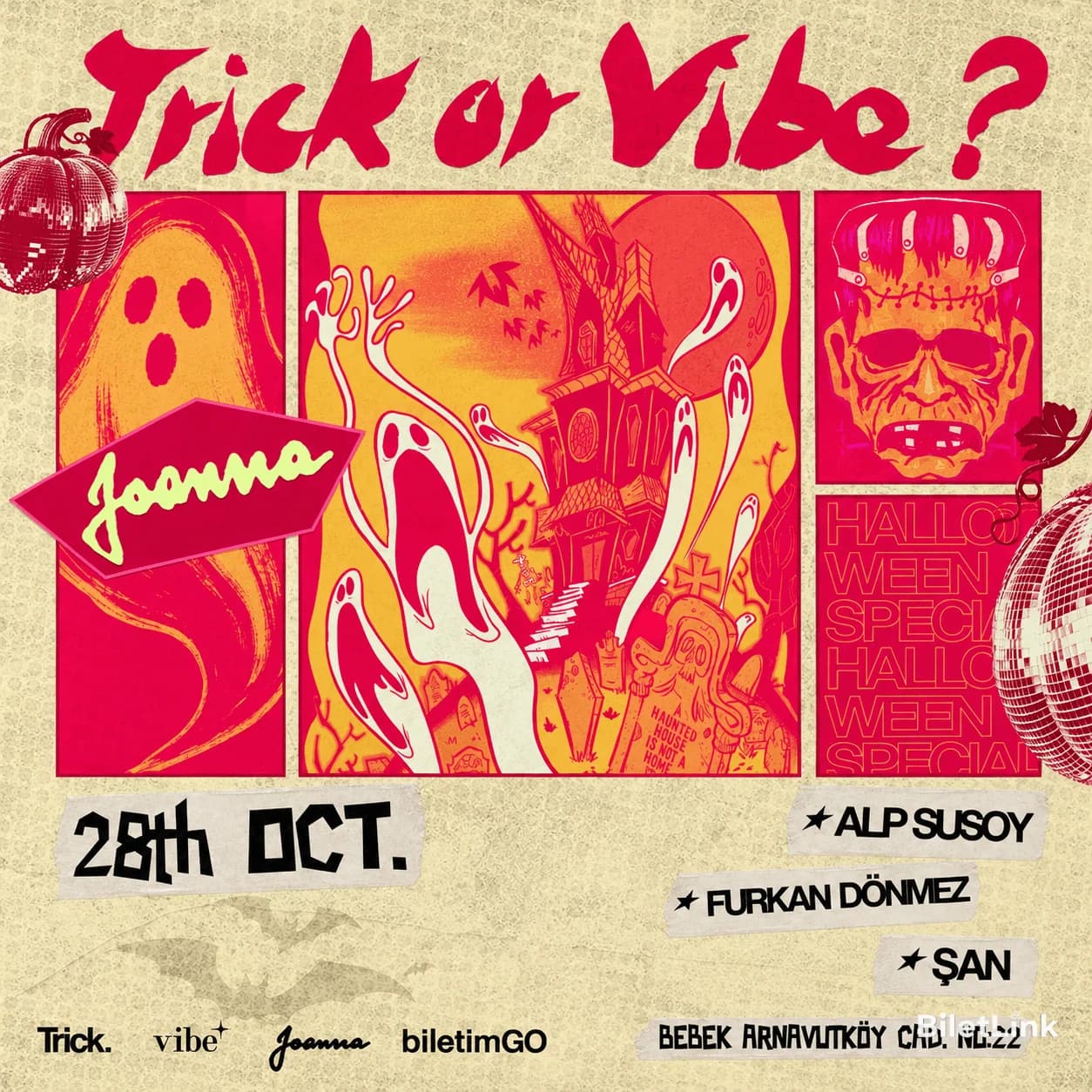 TRICK OR VIBE — Halloween at Joanna
