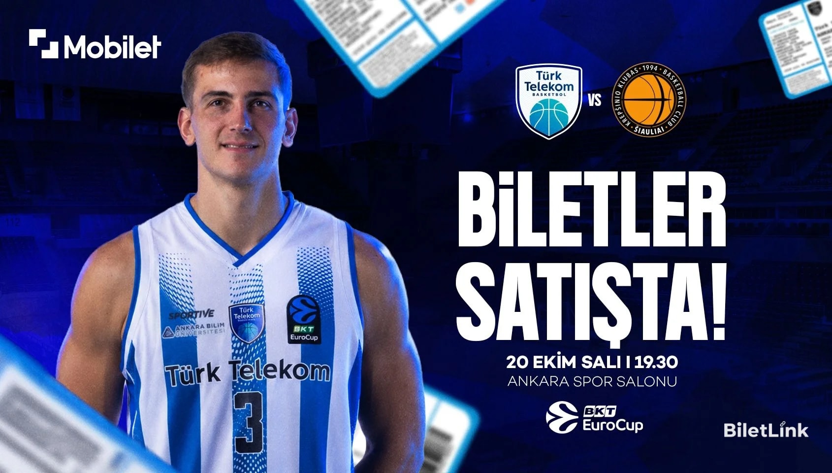 Türk Telekom - Siauliai Basketball