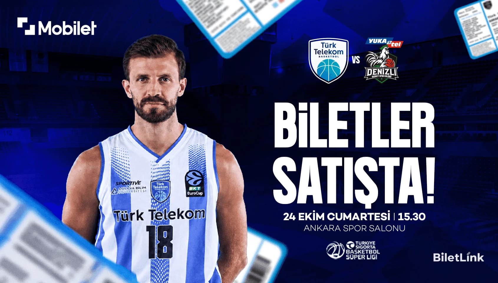 Türk Telekom BK - Merkezefendi Belediyesi Denizli Basket