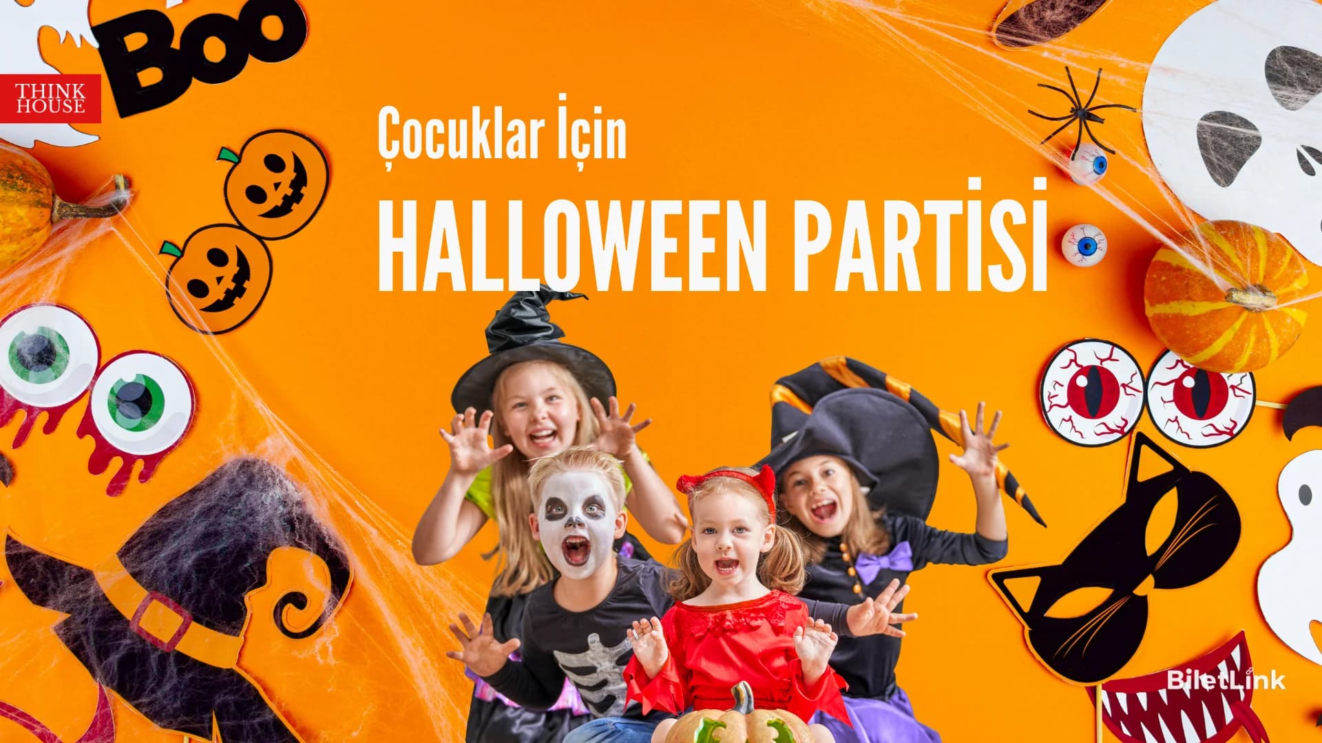 Çocuklar İçin Kostümlü Halloween Partisi (5-11 Yaş)