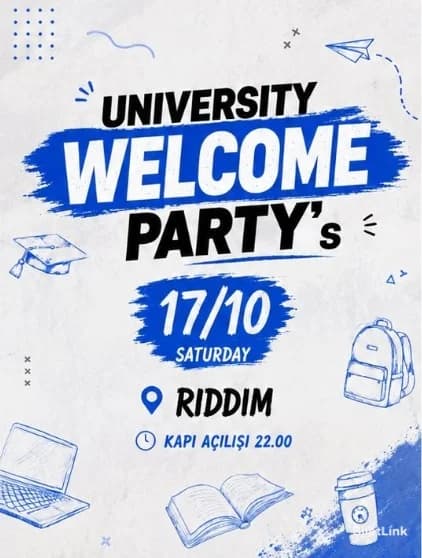 UNIVERSITY WELCOME PARTY - RIDDIM