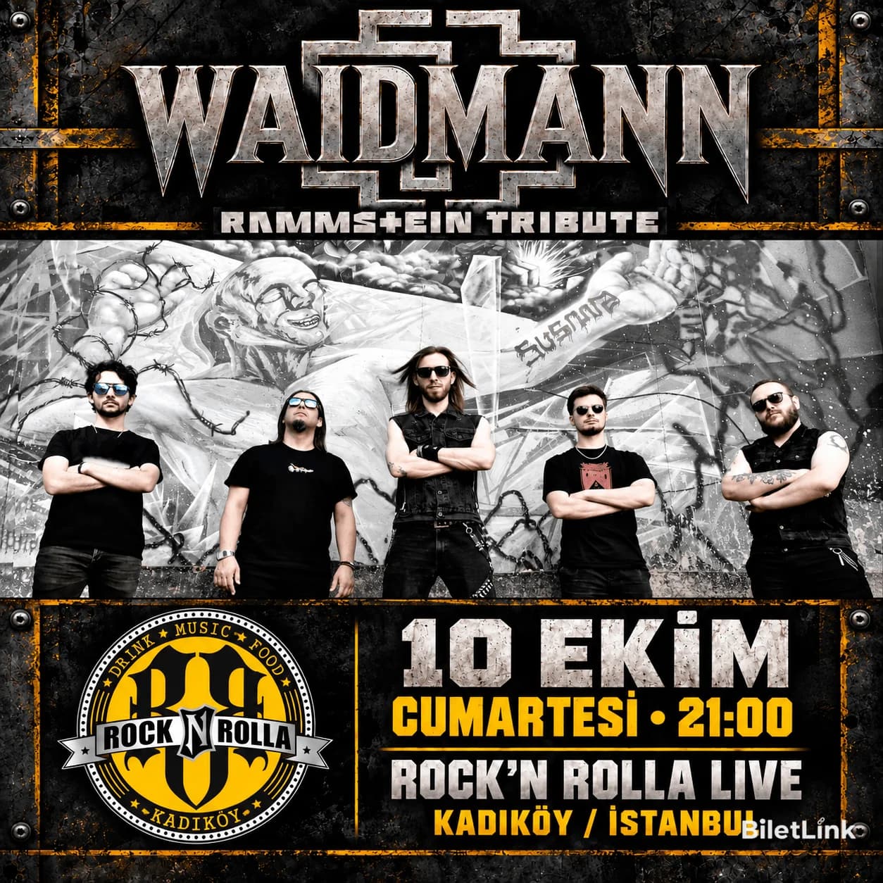 Waidmann @ Rocknrolla Kadıköy Live 10.10.2026