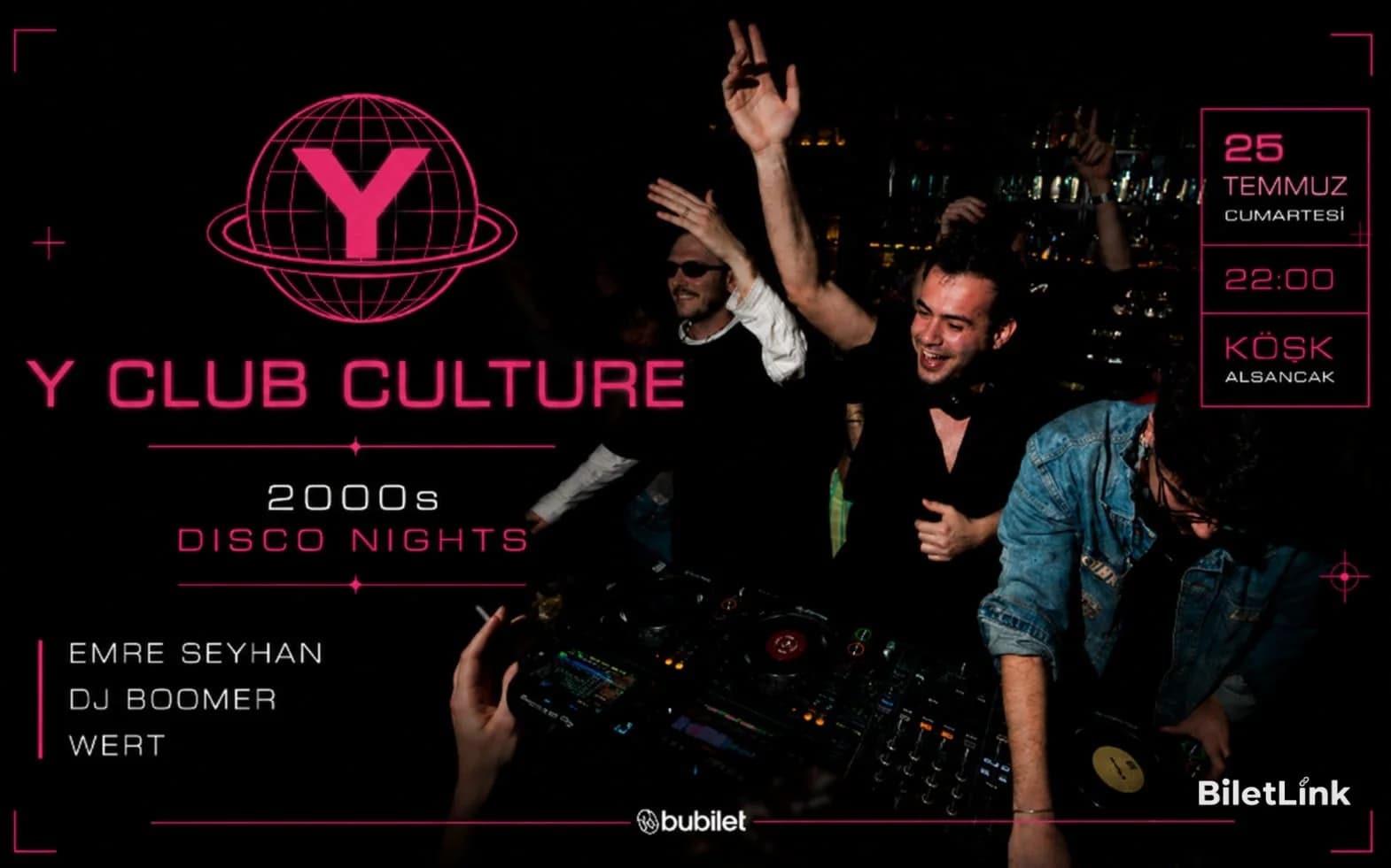 Y Club Culture: 2000s Disco Night