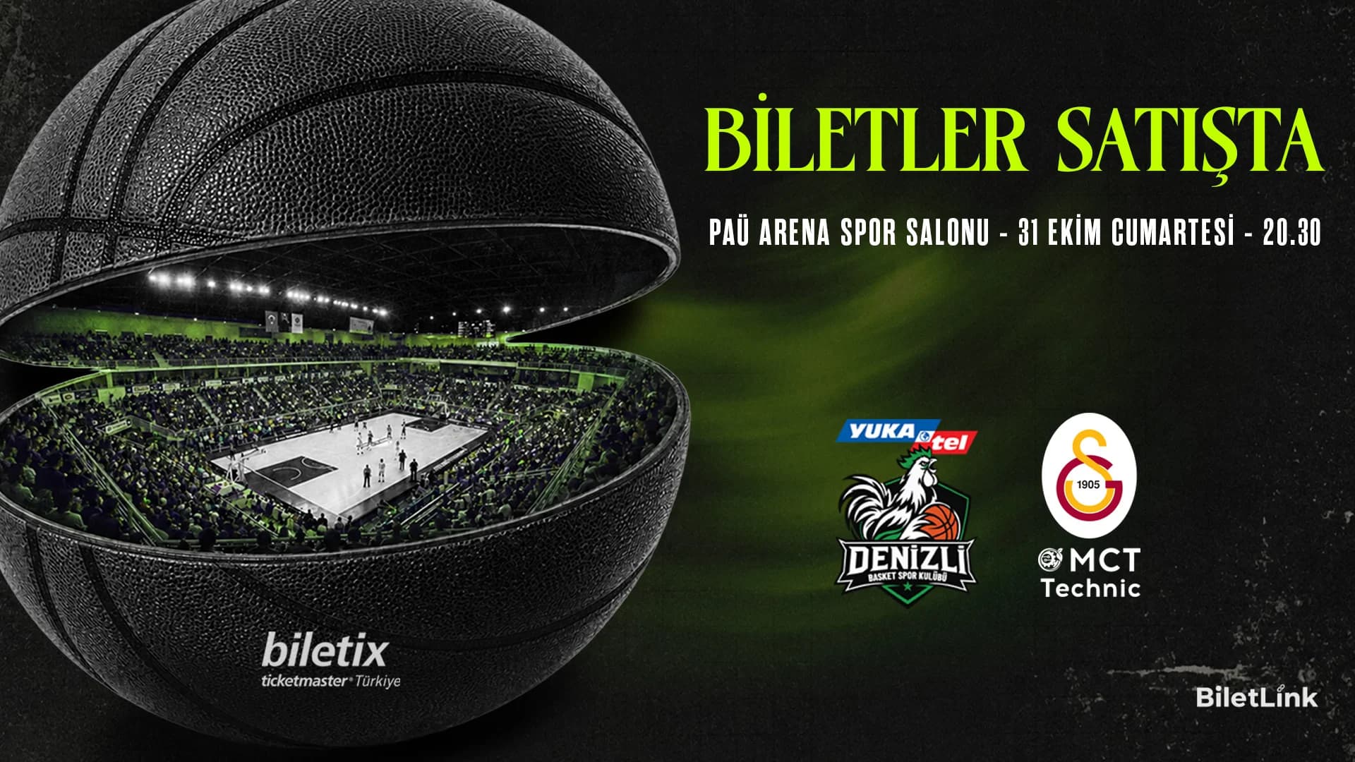 Yukatel Denizli Basket - Galatasaray Mct Technic