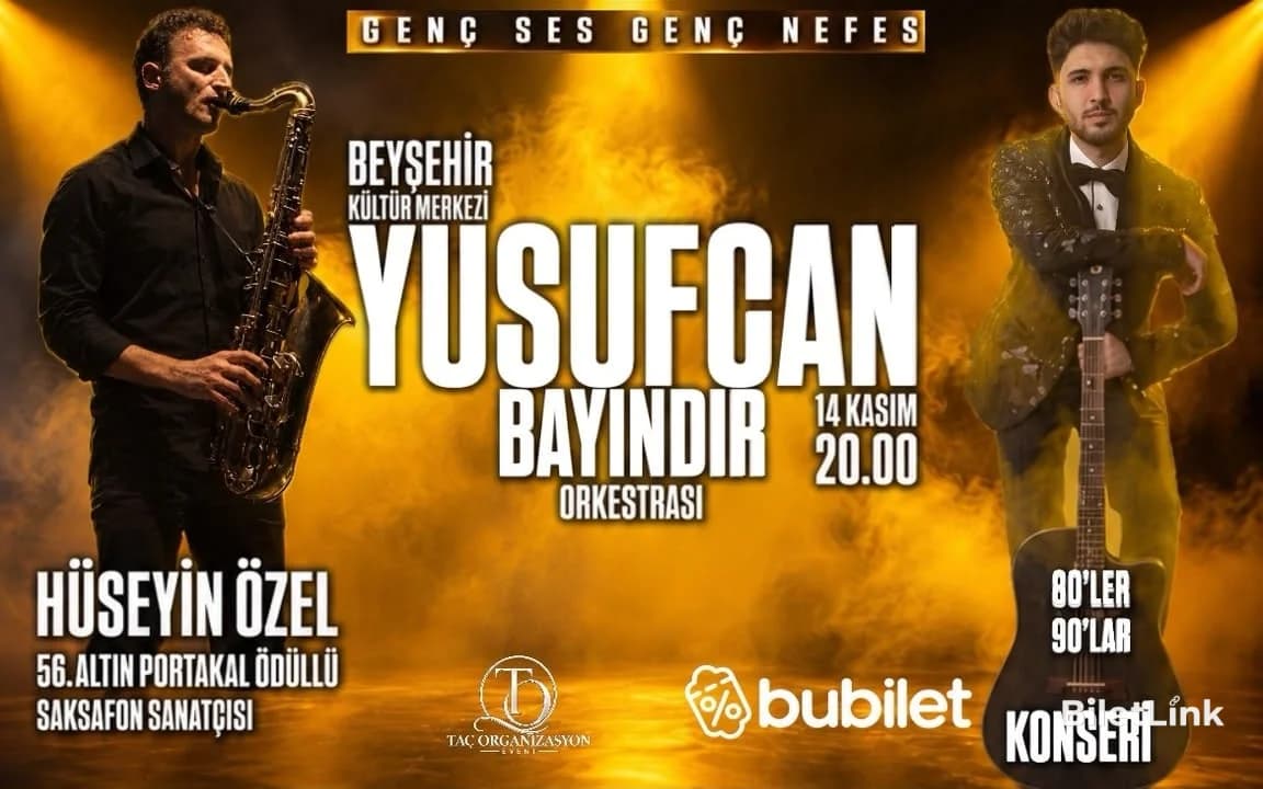 Yusufcan Bayındır ve Orkestrası 80’ler 90’lar Şarkıları Konseri