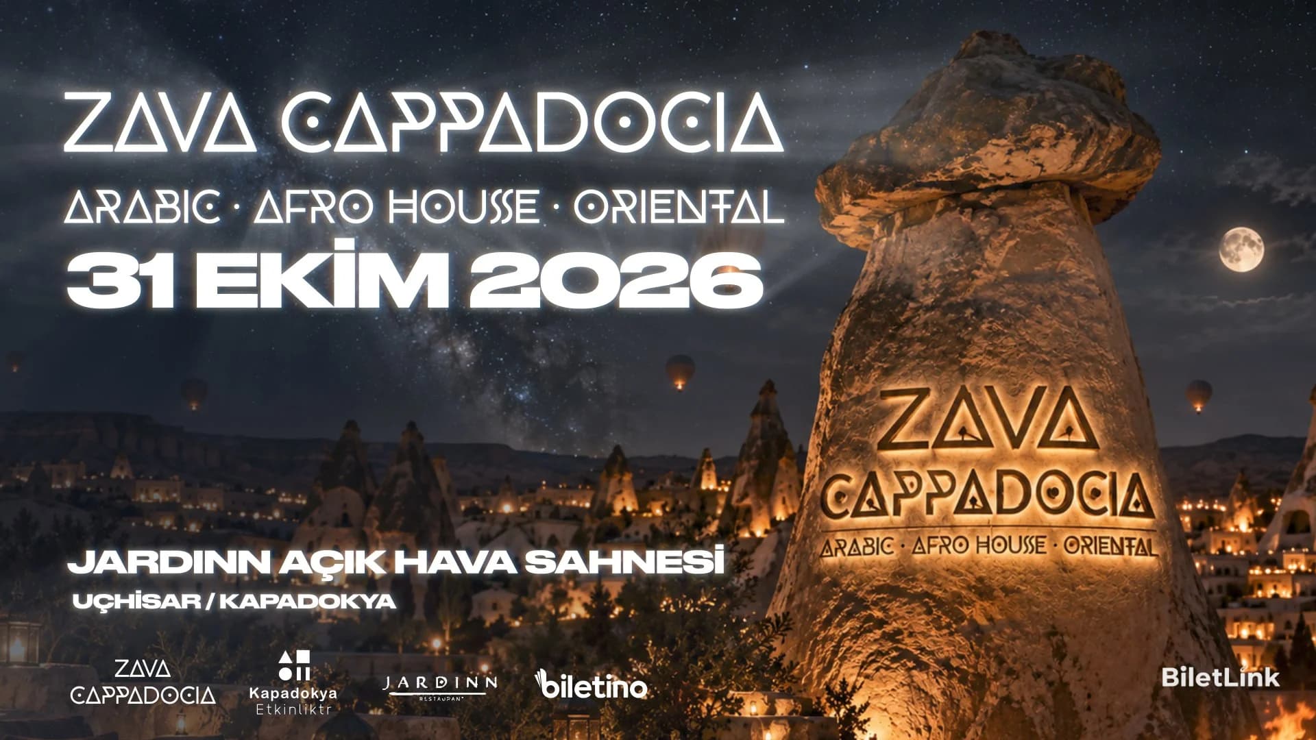 ZAVA CAPPADOCIA 2026 ARABIC • AFRO HOUSE • ORIENTAL VIBES